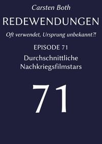 Produktbild: Redewendungen: Durchschnittliche Nachkriegsfilmstars