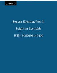 Bild vom Artikel Epistulae Morales Vol. II vom Autor Seneca