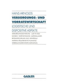 Produktbild: Versorgungs- und Vorratswirtschaft