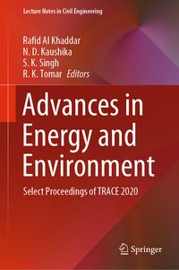 Produktbild: Advances in Energy and Environment