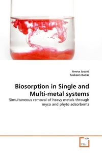 Produktbild: Javaid, A: Biosorption in Single and Multi-metal systems