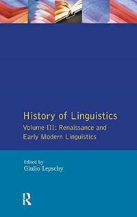 Produktbild: History of Linguistics Vol III