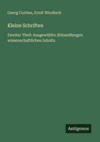 Produktbild: Kleine Schriften