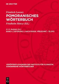Produktbild: Nachtr&auml;ge: P&iquest;ezevw&iquest; - &iquest;lop&iquest;
