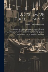 Produktbild: A System Of Photography