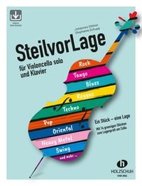 Produktbild: SteilvorLage f&uuml;r Violoncello solo und Klavier
