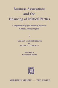 Produktbild: Business Associations and the Financing of Political Parties