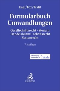 Produktbild: Formularbuch Umwandlungen