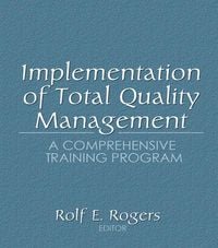 Produktbild: Implementation of Total Quality Management