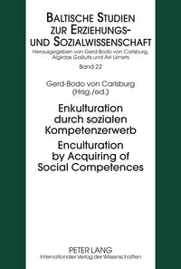 Produktbild: Enkulturation durch sozialen Kompetenzerwerb- Enculturation by Acquiring of Social Competences