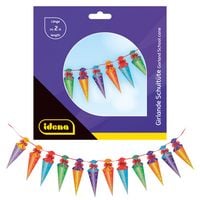 Produktbild: Idena Girlande Schulstart 12 Schult&uuml;ten 200cm