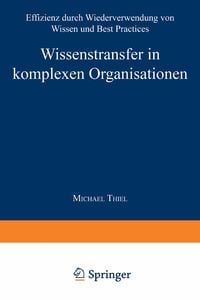 Produktbild: Wissenstransfer in komplexen Organisationen