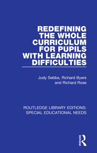Produktbild: Redefining the Whole Curriculum for Pupils with Learning Difficulties