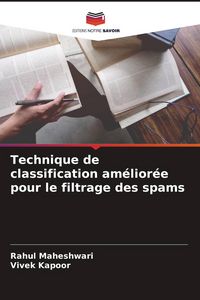 Produktbild: Technique de classification am&eacute;lior&eacute;e pour le filtrage des spams