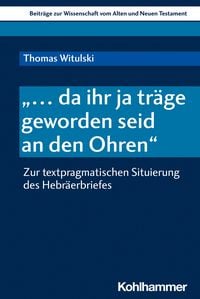 Produktbild: "... da ihr ja tr&auml;ge geworden seid an den Ohren"