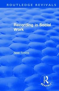 Produktbild: Timms, N: Recording in Social Work