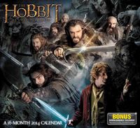 Produktbild: The Hobbit an Unexpected Journey 2014 Calendar