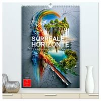 Produktbild: Surreale Horizonte - Fragmente der Fantasie (hochwertiger Premium Wandkalender 2027 DIN A2 hoch), Kunstdruck in Hochglanz