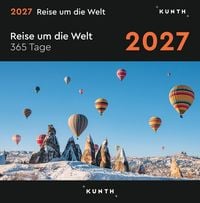 Produktbild: Reise um die Welt - KUNTH 365-Tage-Abrei&szlig;kalender 2027