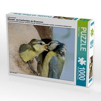 Produktbild: Ein Motiv aus dem Kalender Elternzeit - das Familienleben der Blaumeisen (Puzzle)