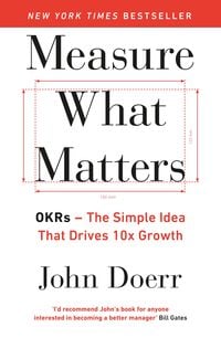 Bild vom Artikel Measure What Matters vom Autor John Doerr