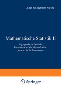 Produktbild: Mathematische Statistik II