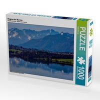 Produktbild: CALVENDO Puzzle Riegsee bei Murnau 1000 Teile Puzzle quer | 1000 Teile Lege-Gr&ouml;&szlig;e 64 &times; 48 cm Foto-Puzzle f&uuml;r gl&uuml;ckliche Stunden