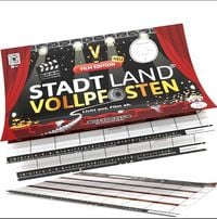 Produktbild: DENKRIESEN - STADT LAND VOLLPFOSTEN&reg; - FILM EDITION - "Licht aus, Film ab." - A4