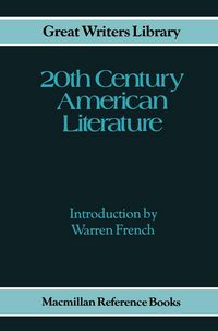 Produktbild: Twentieth Century American Literature