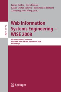 Bild vom Artikel Web Information Systems Engineering - WISE 2008 vom Autor 