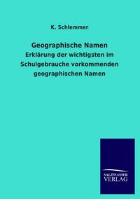 Produktbild: Geographische Namen