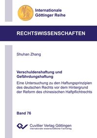 Produktbild: Verschuldenshaftung und Gef&auml;hrdungshaftung