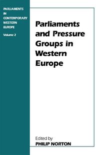 Produktbild: Parliaments and Pressure Groups in Western Europe