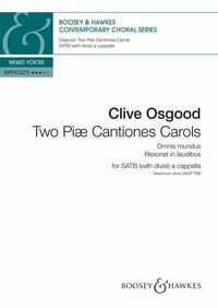 Produktbild: Two Piae Cantiones Carols