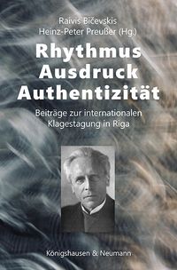 Produktbild: Rhythmus &ndash; Ausdruck &ndash; Authentizit&auml;t