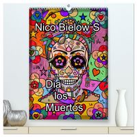 Produktbild: Nico Bielows Dia los Muertos (hochwertiger Premium Wandkalender 2026 DIN A2 hoch), Kunstdruck in Hochglanz