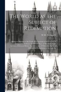 Produktbild: The World as the Subject of Redemption