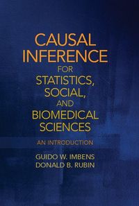 Produktbild: Causal Inference for Statistics, Social, and Biomedical Sciences