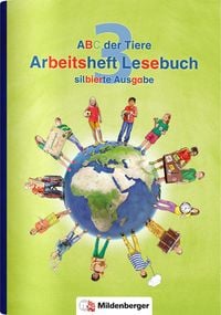 Produktbild: ABC der Tiere 3 &ndash; Arbeitsheft Lesebuch, silbierte Ausgabe