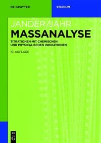 Produktbild: Massanalyse