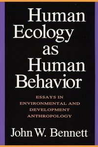 Produktbild: Human Ecology as Human Behavior