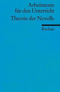 Bild vom Artikel Theorie der Novelle vom Autor Herbert Krämer