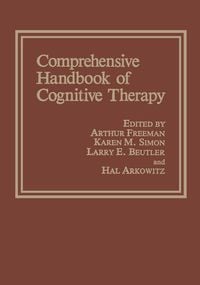 Produktbild: Comprehensive Handbook of Cognitive Therapy