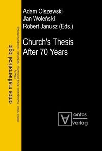 Produktbild: Church's Thesis After 70 Years