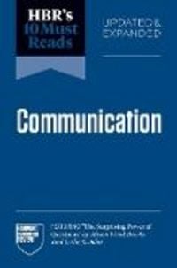Produktbild: HBR's 10 Must Reads on Communication, Updated and Expanded (featuring "The Surprising Power of Questions" by Alison Wood Brooks and Leslie K. John)