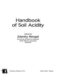 Produktbild: Handbook of Soil Acidity
