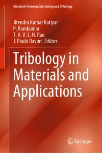Produktbild: Tribology in Materials and Applications