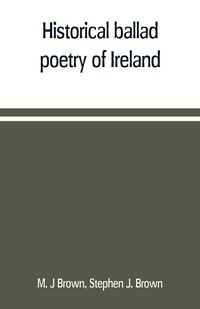 Produktbild: Historical ballad poetry of Ireland