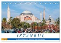 Produktbild: Istanbul - Im Schnittpunkt von Kulturen und Kontinenten (Tischkalender 2026 DIN A5 quer), CALVENDO Monatskalender