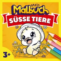 Produktbild: Malbuch Tiere f&uuml;r Kinder ab 3 Jahren